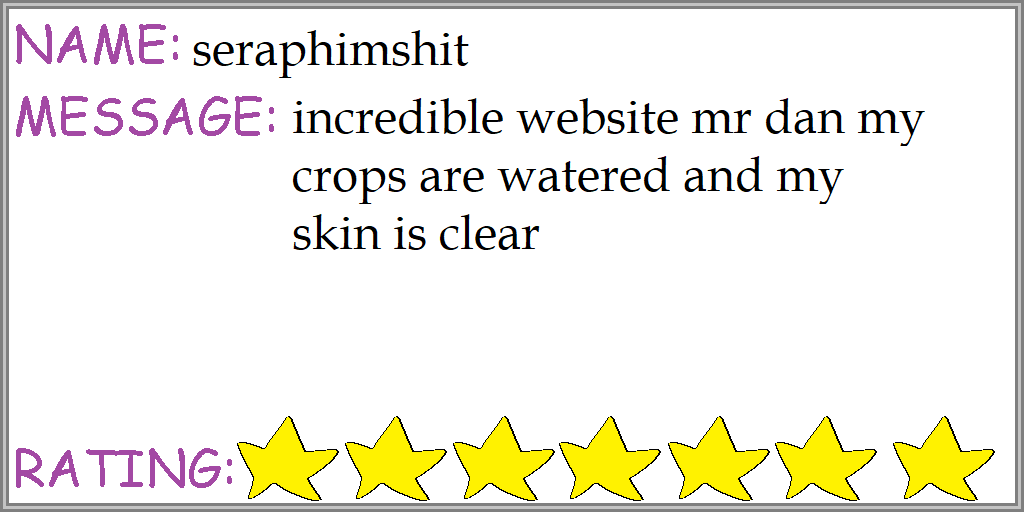 seraphimshitmessage